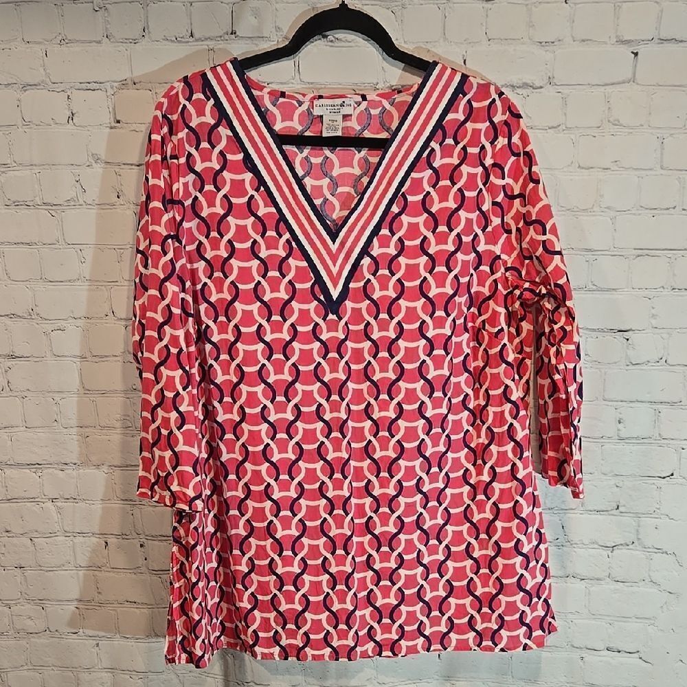 Caribbean Joe Plus Size 1x Top